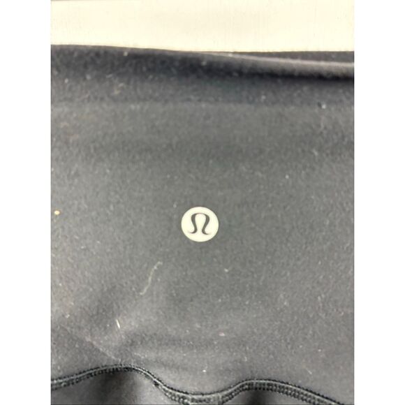 Lululemon High Rise Mesh Cutouts Full Length Leggings in Black Size 4 - Picture 3 of 6